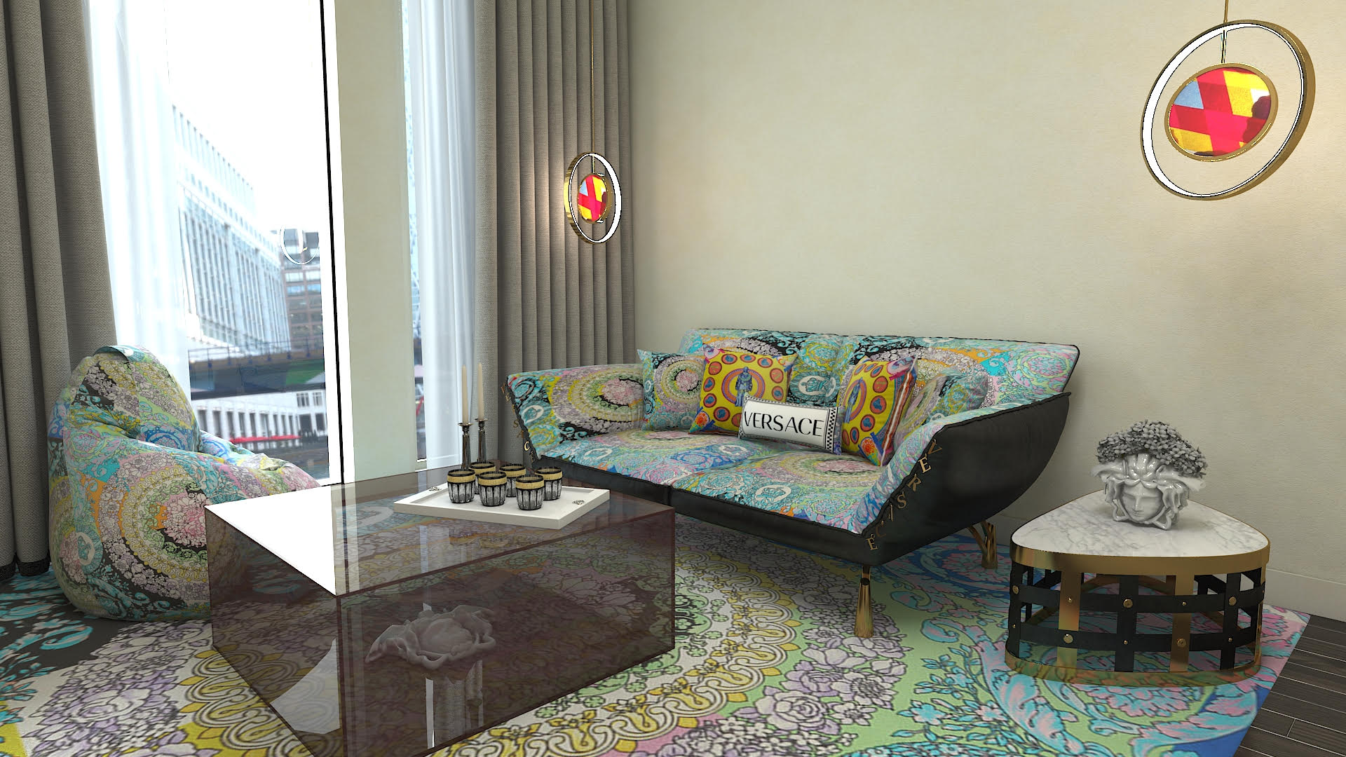 Realistic interactive AR experience at Damac Properties