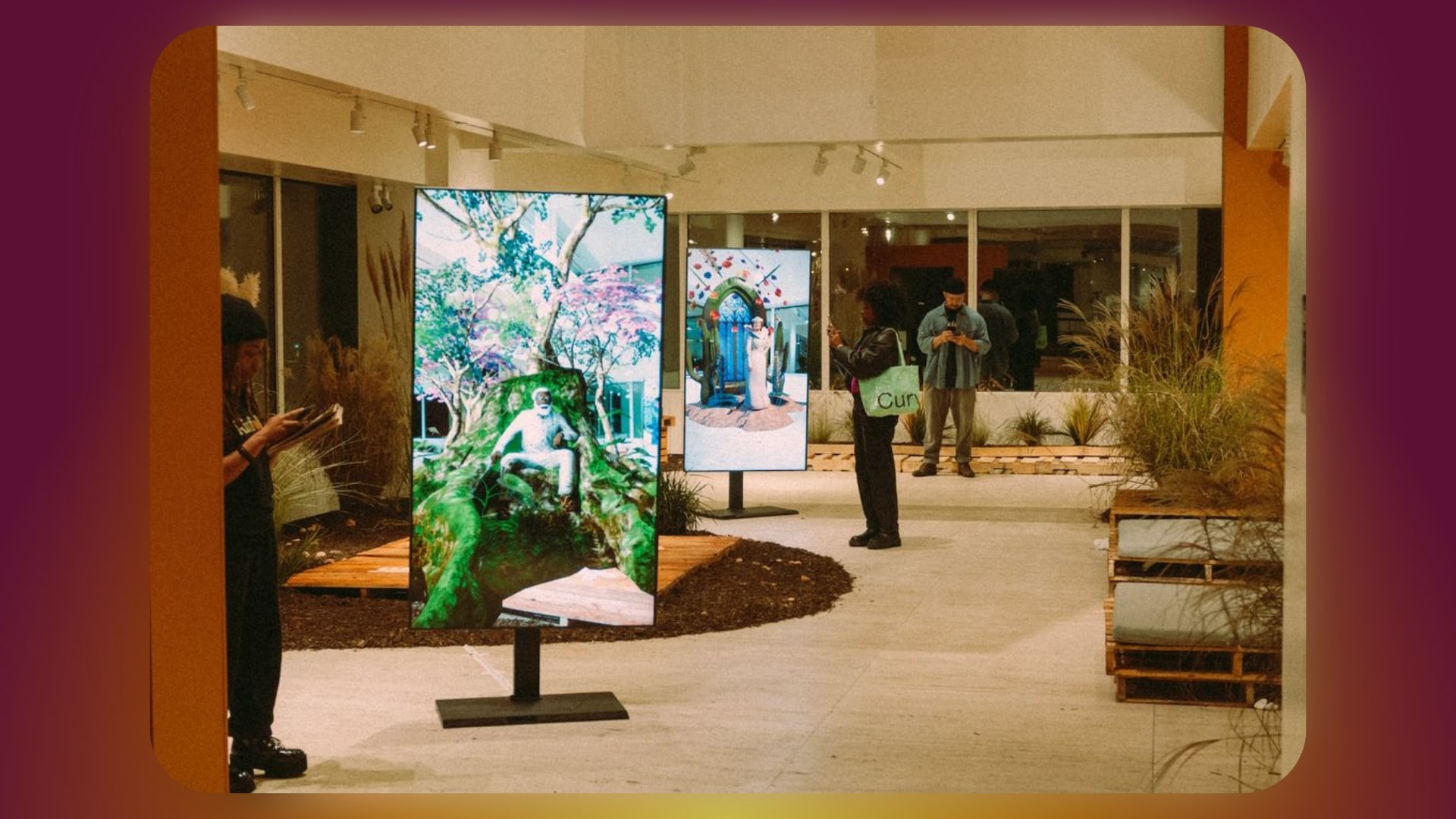 Kinfolk app showing community archive stories and oral history contributions