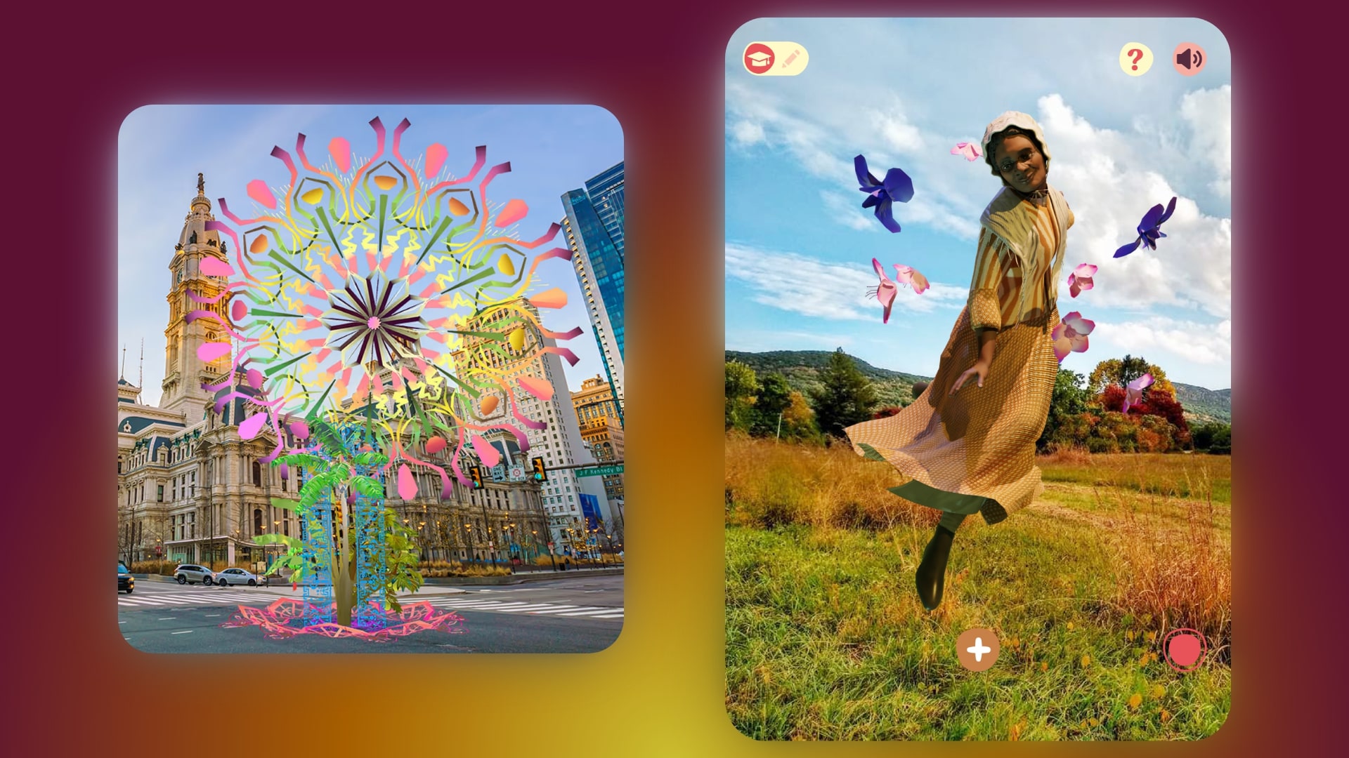 Kinfolk app UI highlighting stories from Black, Brown, Indigenous, and Queer communities