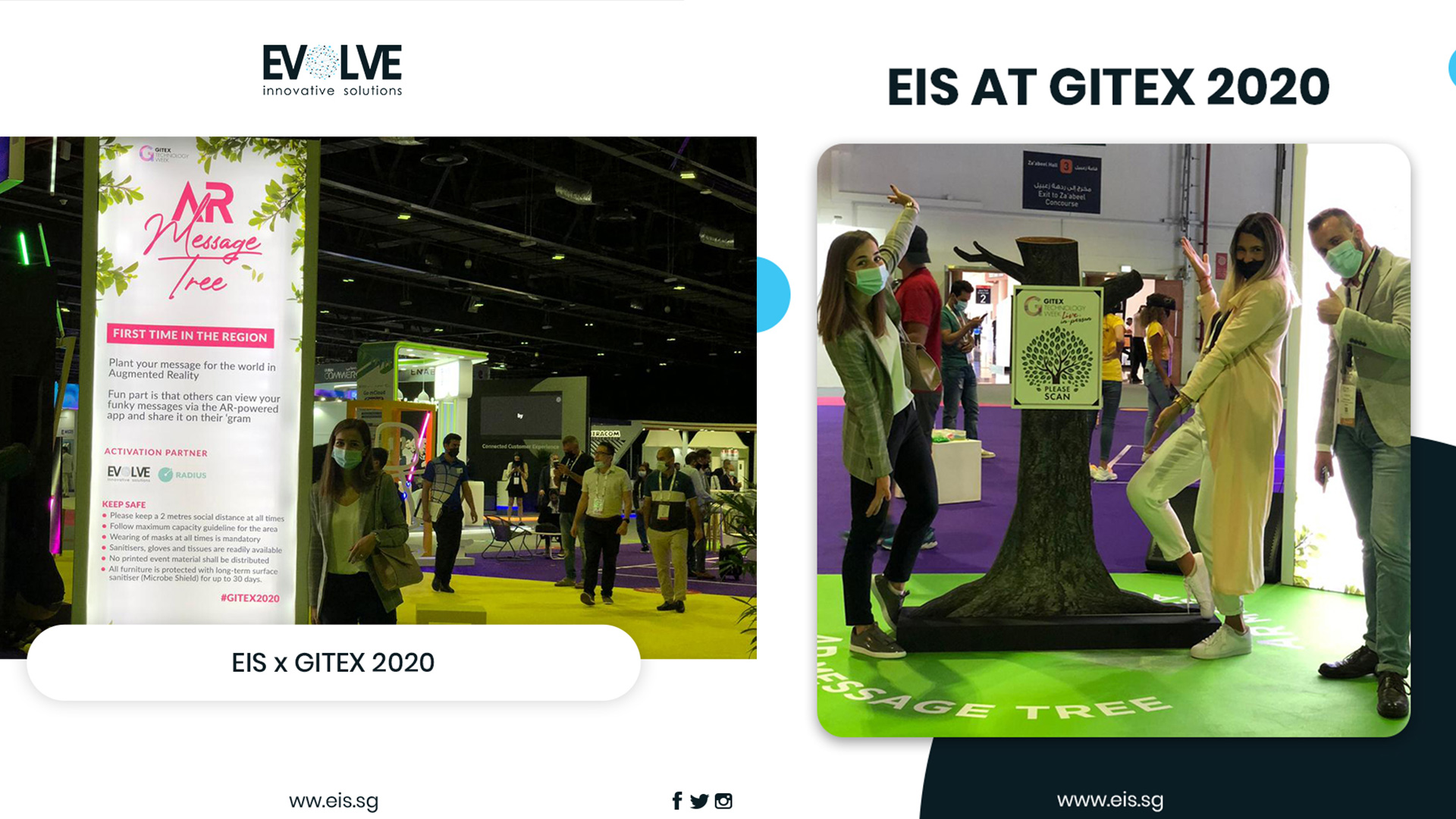 Experience the Immersive Pop-up AR App for GITEX 2020