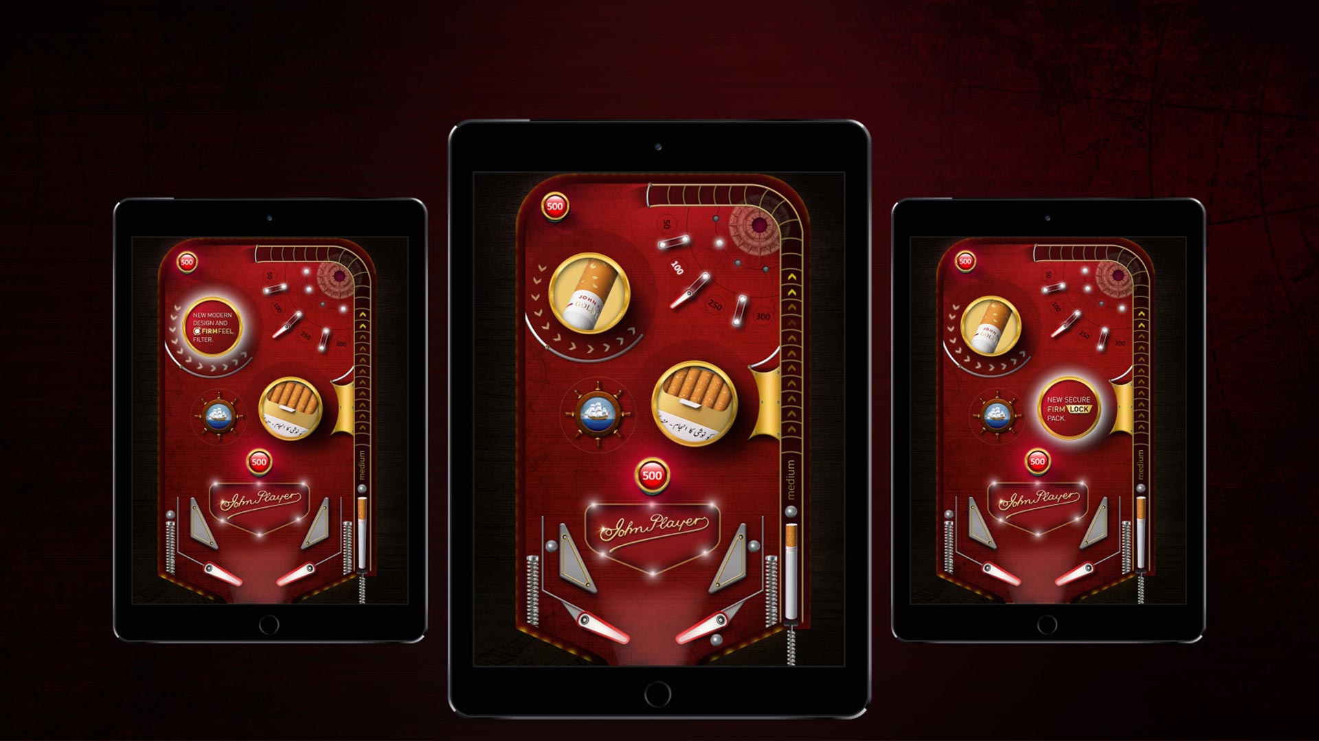 Pin ball game
