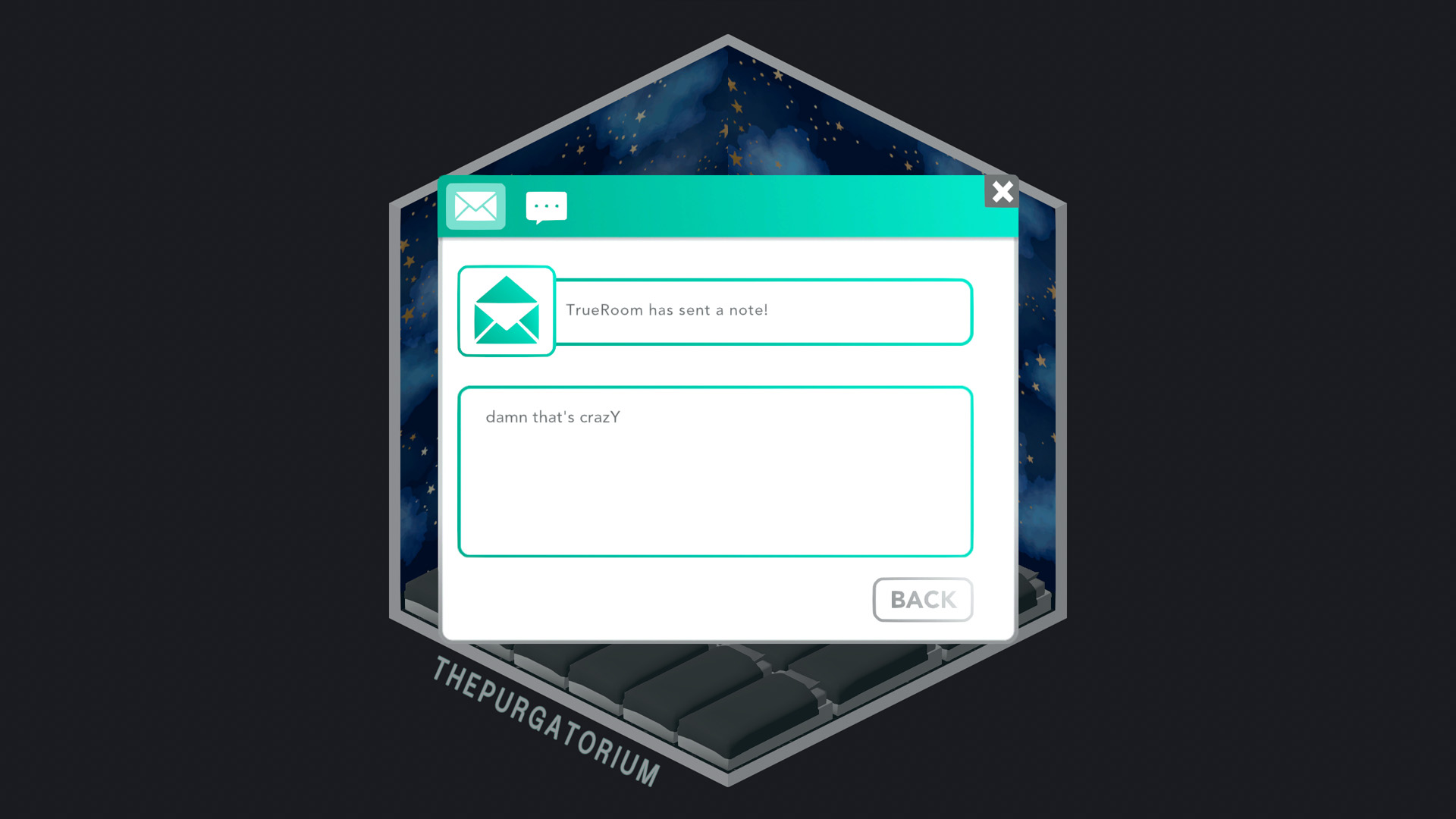Connecting with fellow gamers through messaging in tinySPACES