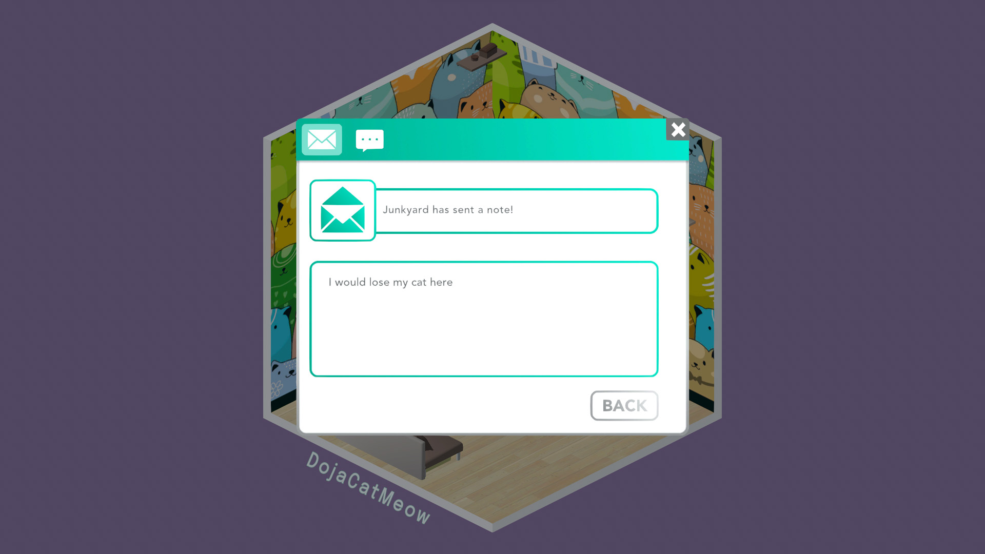 Interacting with other players in tinySPACES online community